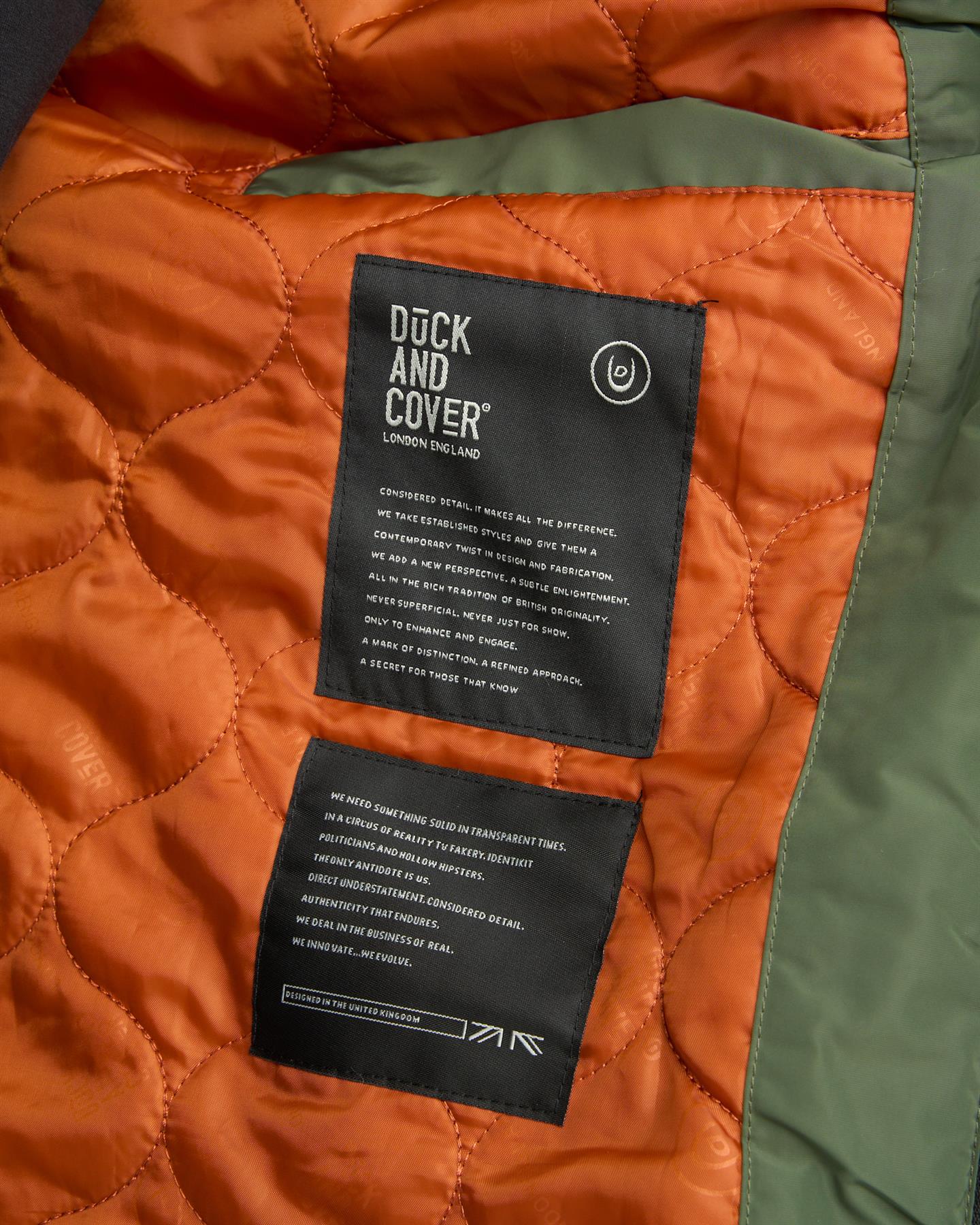 Blensons Padded Jacket Dark Olive - Image 7