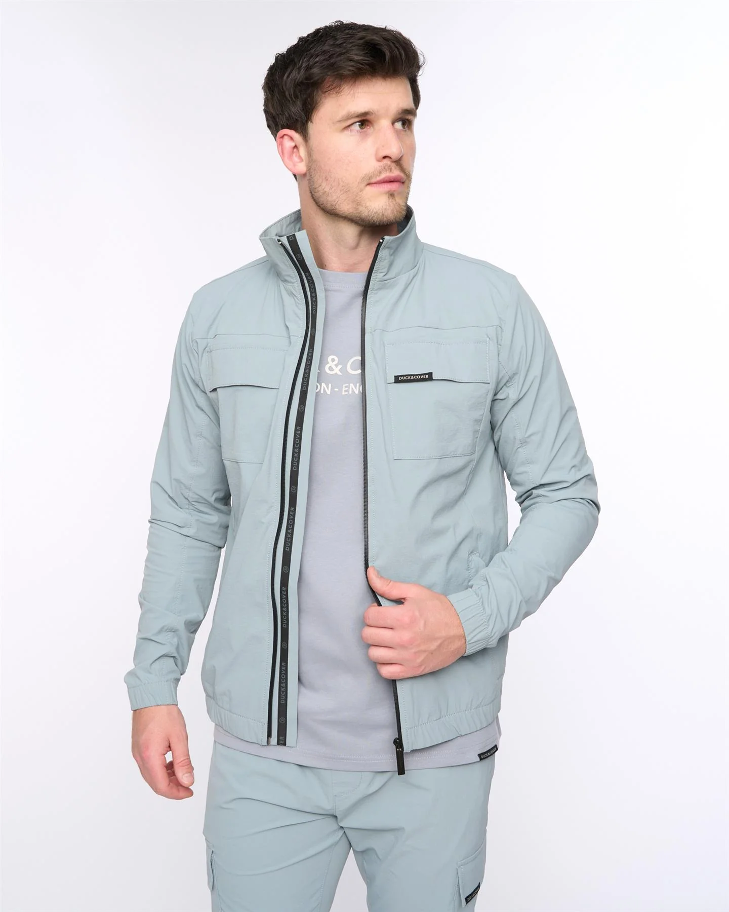 Chamata Jacket Steel Blue - Image 6
