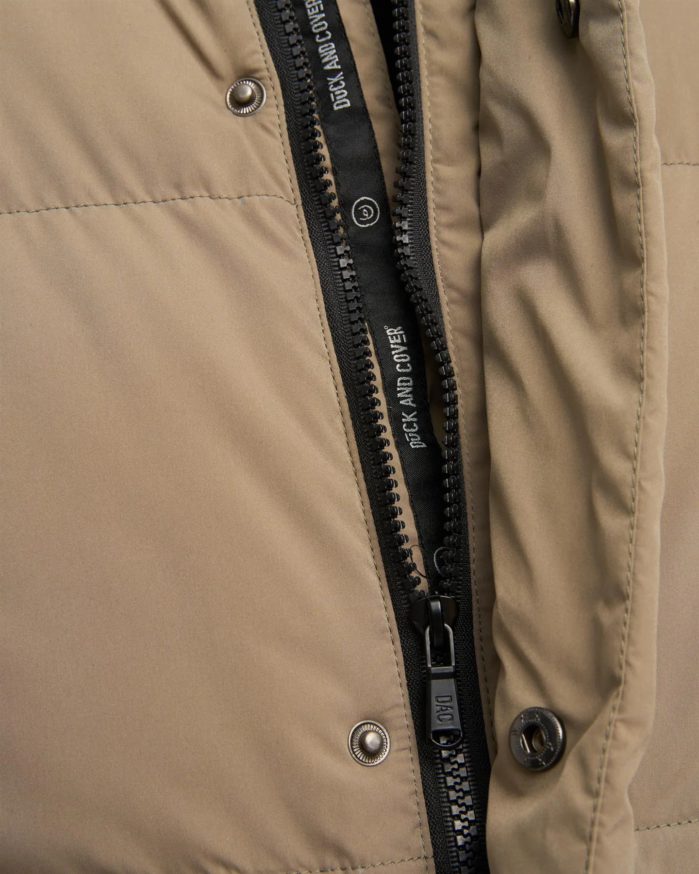 Fletchley Puffer Jacket Beige - Image 5