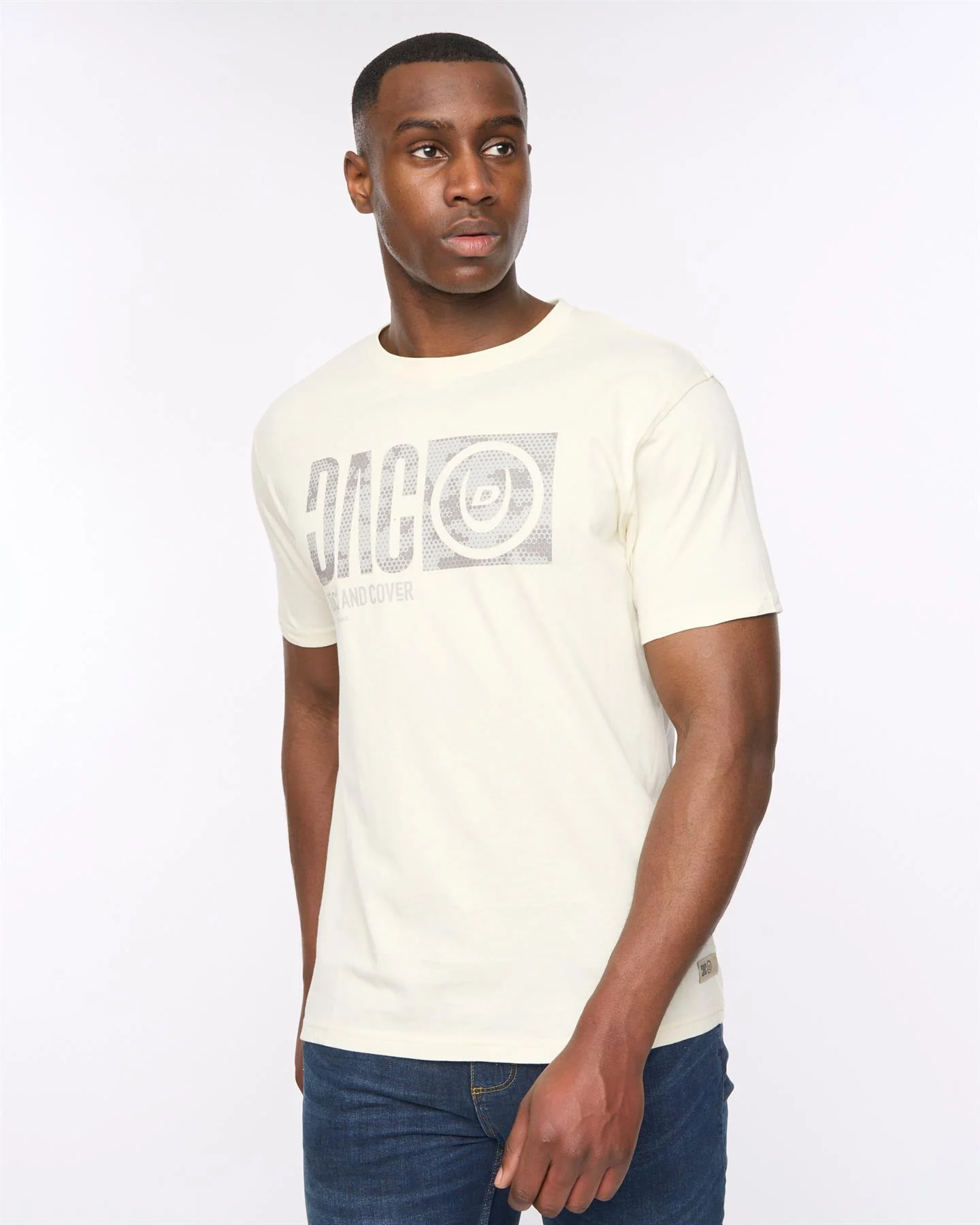 Hexocamo T-Shirt Off White - Image 3