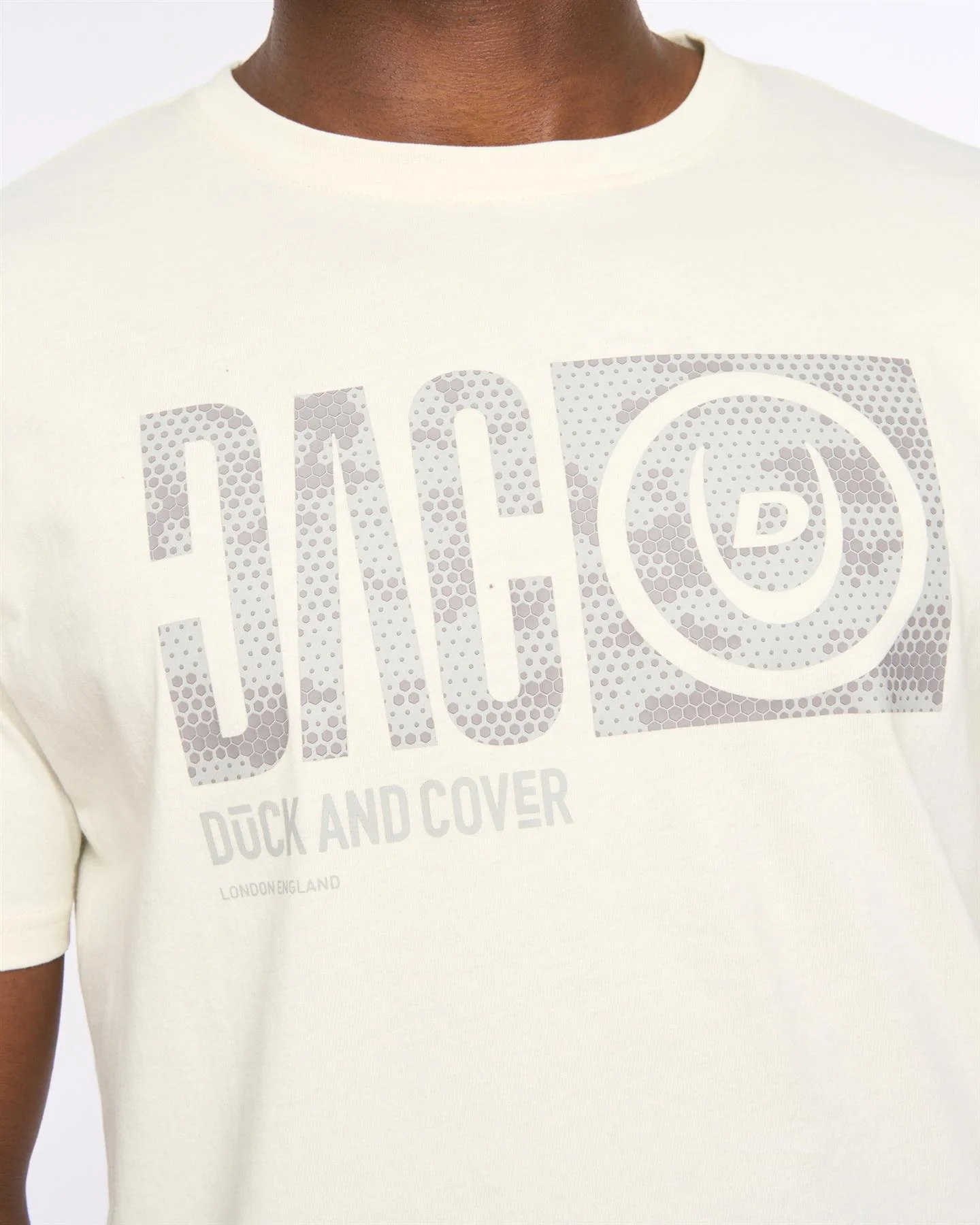 Hexocamo T-Shirt Off White - Image 6