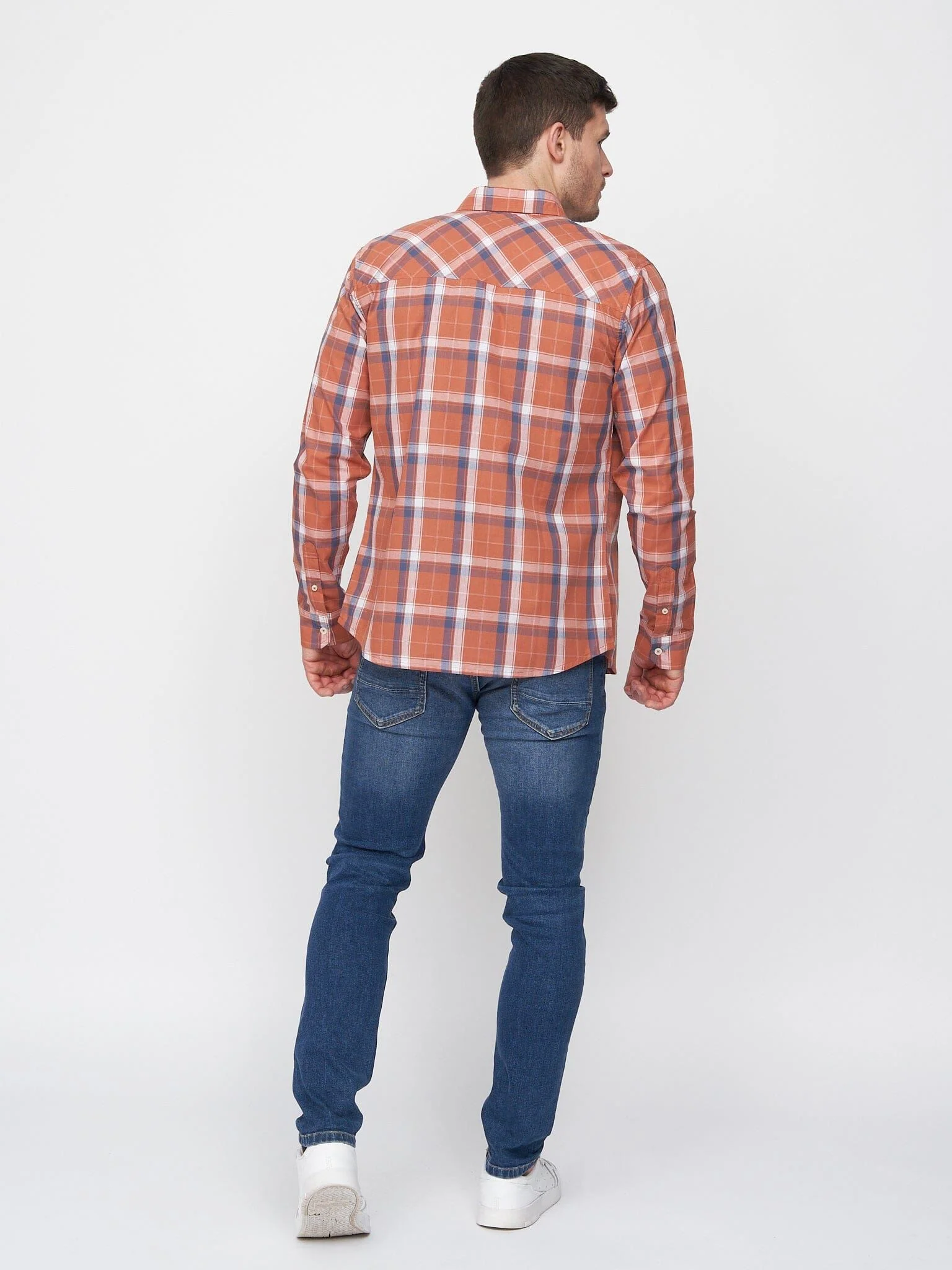 Lennmore Shirt Red Check - Image 3