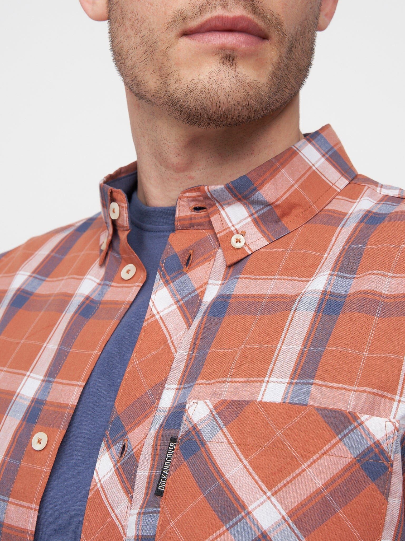 Lennmore Shirt Red Check - Image 4
