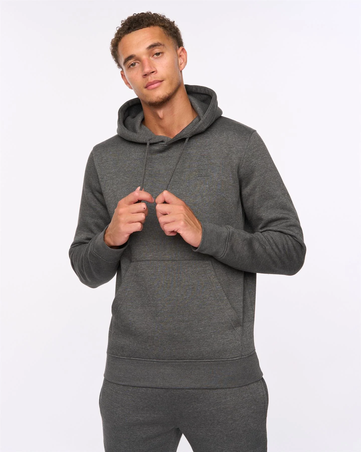 Merchell Jog Set Charcoal Marl - Image 5