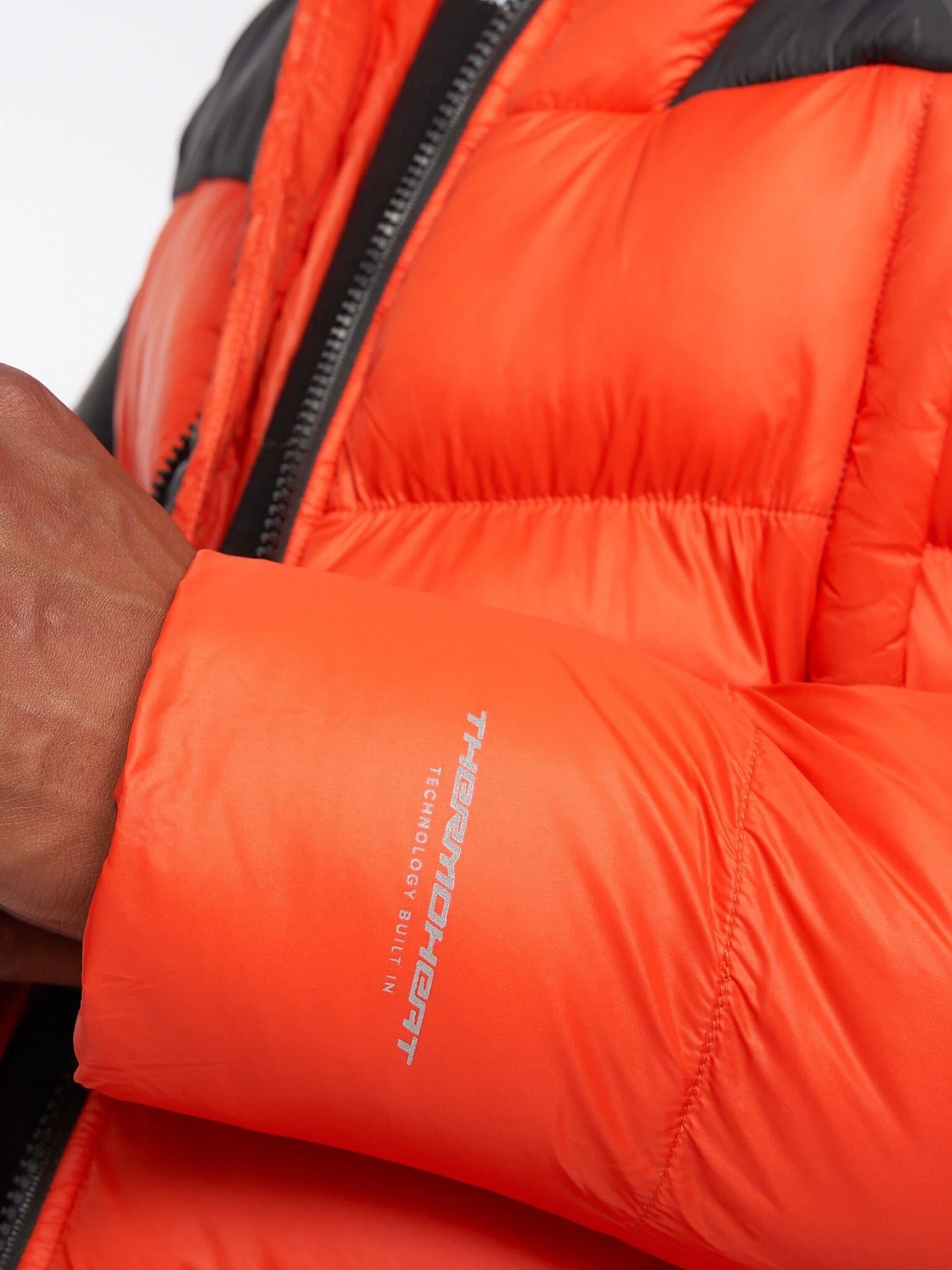 Raymax Padded Jacket Orange - Image 7
