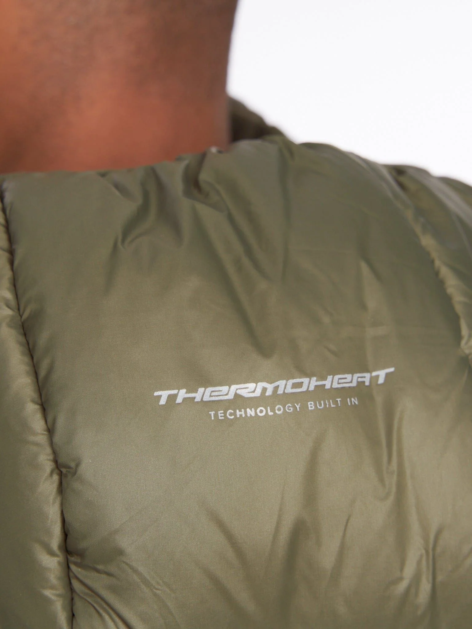 Rierson Hooded Gilet Dark Olive - Image 8