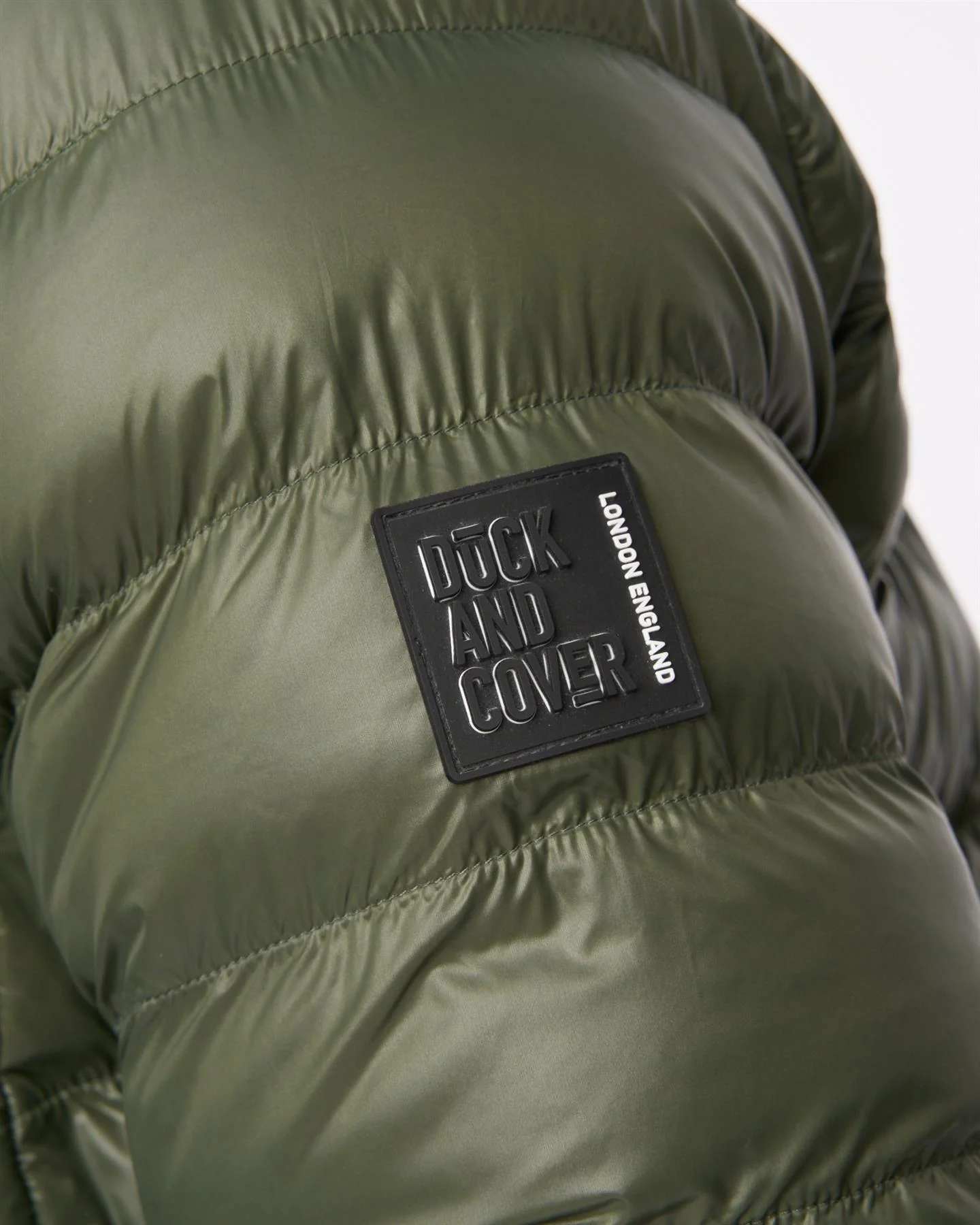 Shemmy Two Quilted Jacket Dark Olive - Image 7