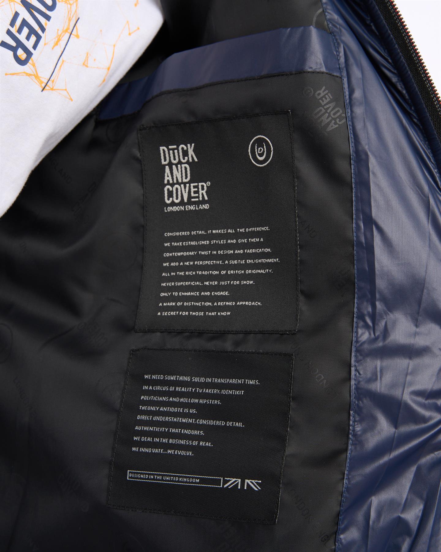 Shemmy Two Quilted Jacket Navy - Image 8