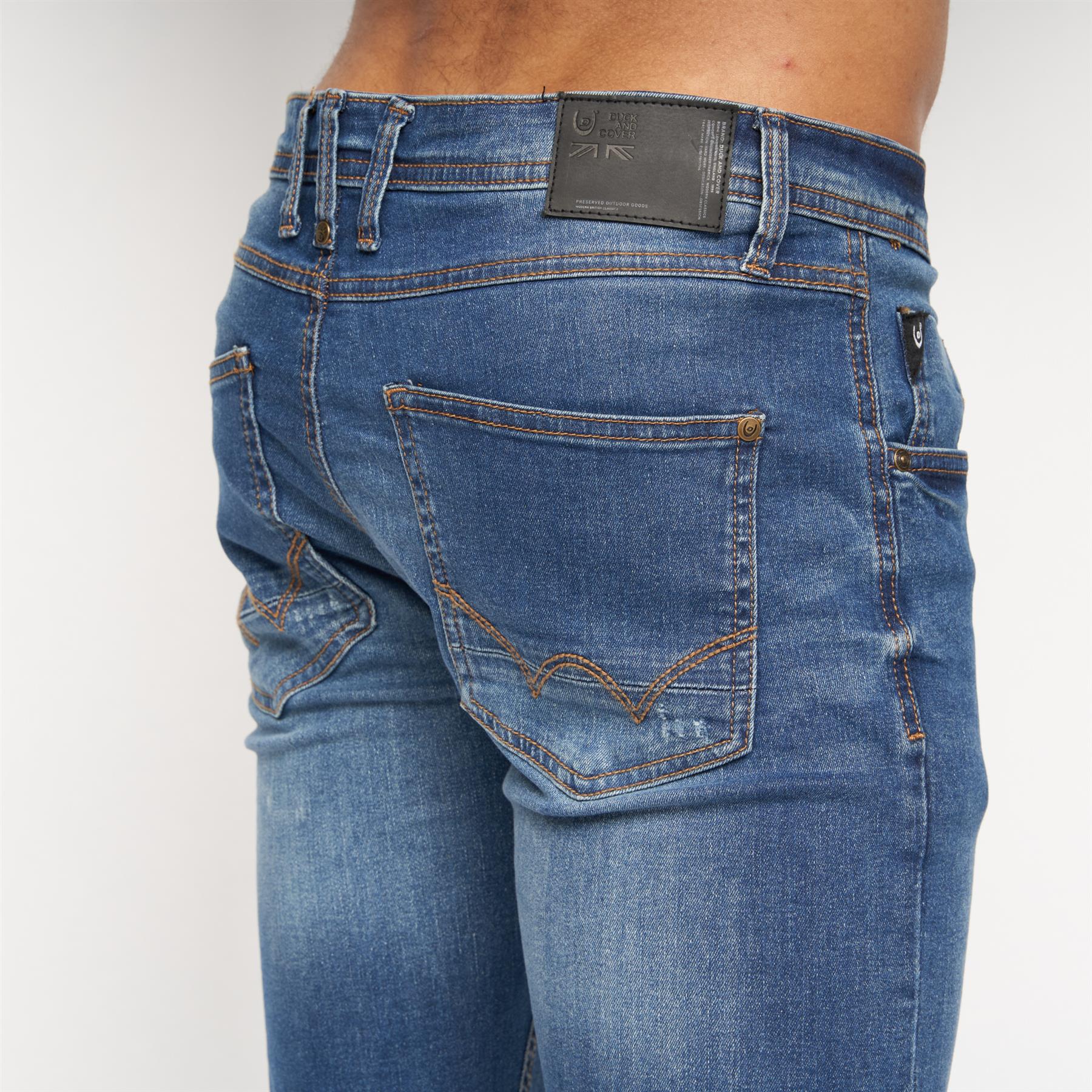 Tranfold Slim Fit Jeans Stone Wash - Image 7