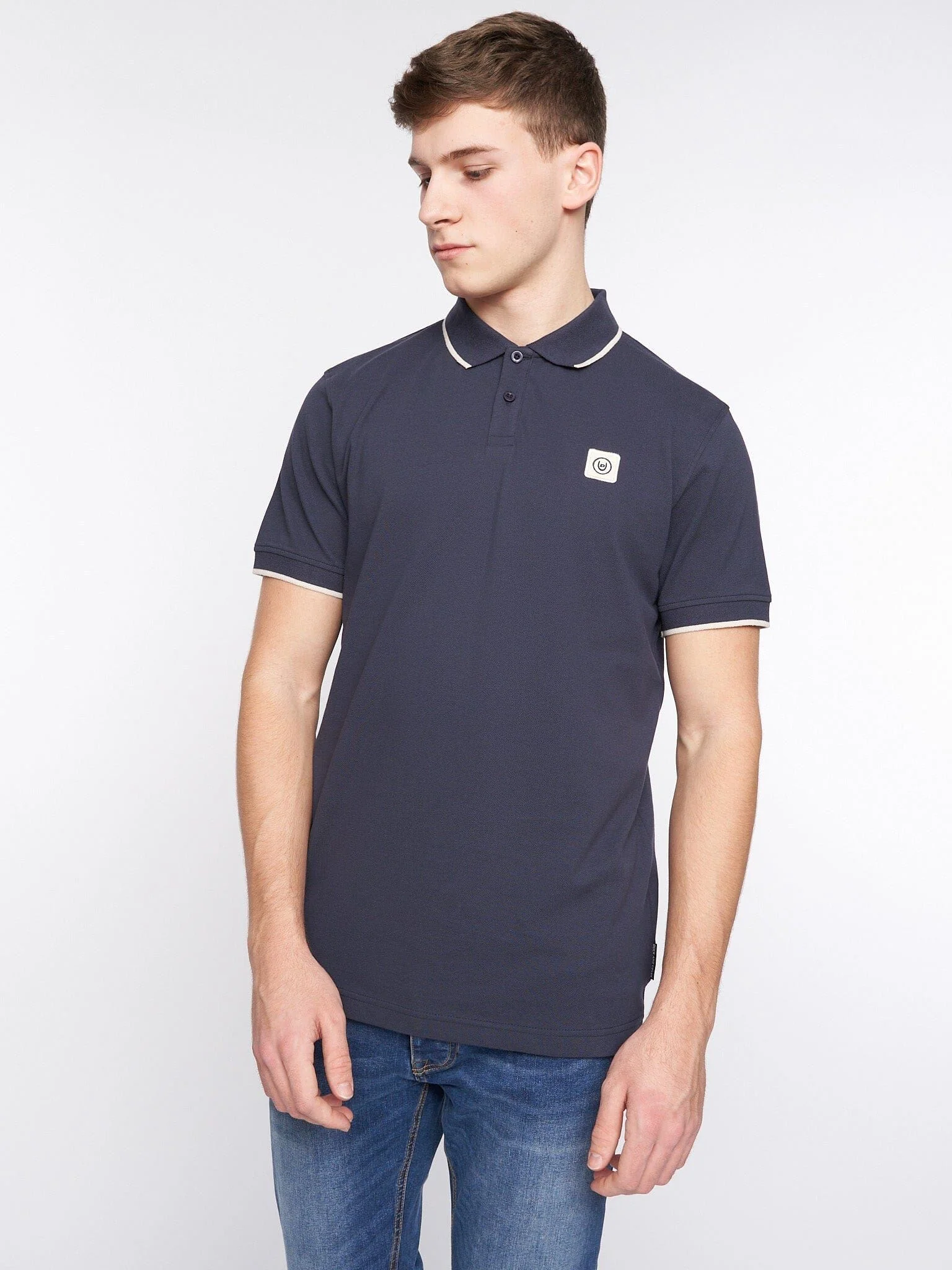 Wilkins Polo Navy - Image 4