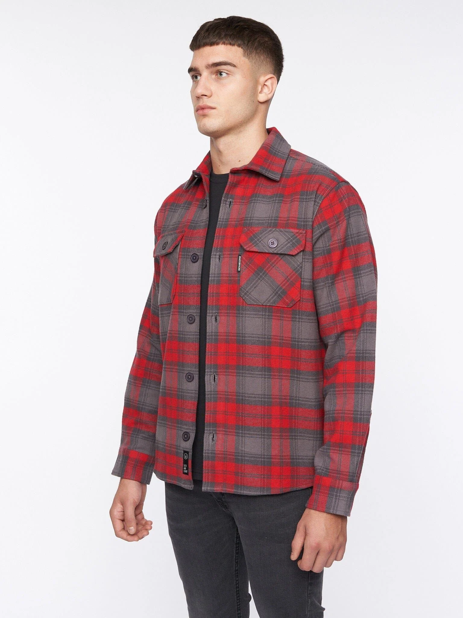 Willington Overshirt Red Check - Image 4